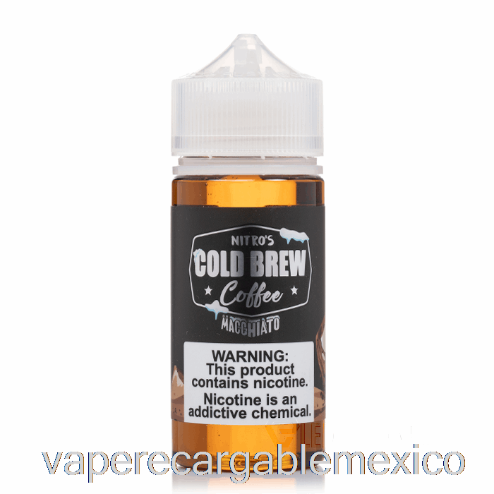 Vape Recargable Macchiato - Nitros Cold Brew - 100ml 0mg